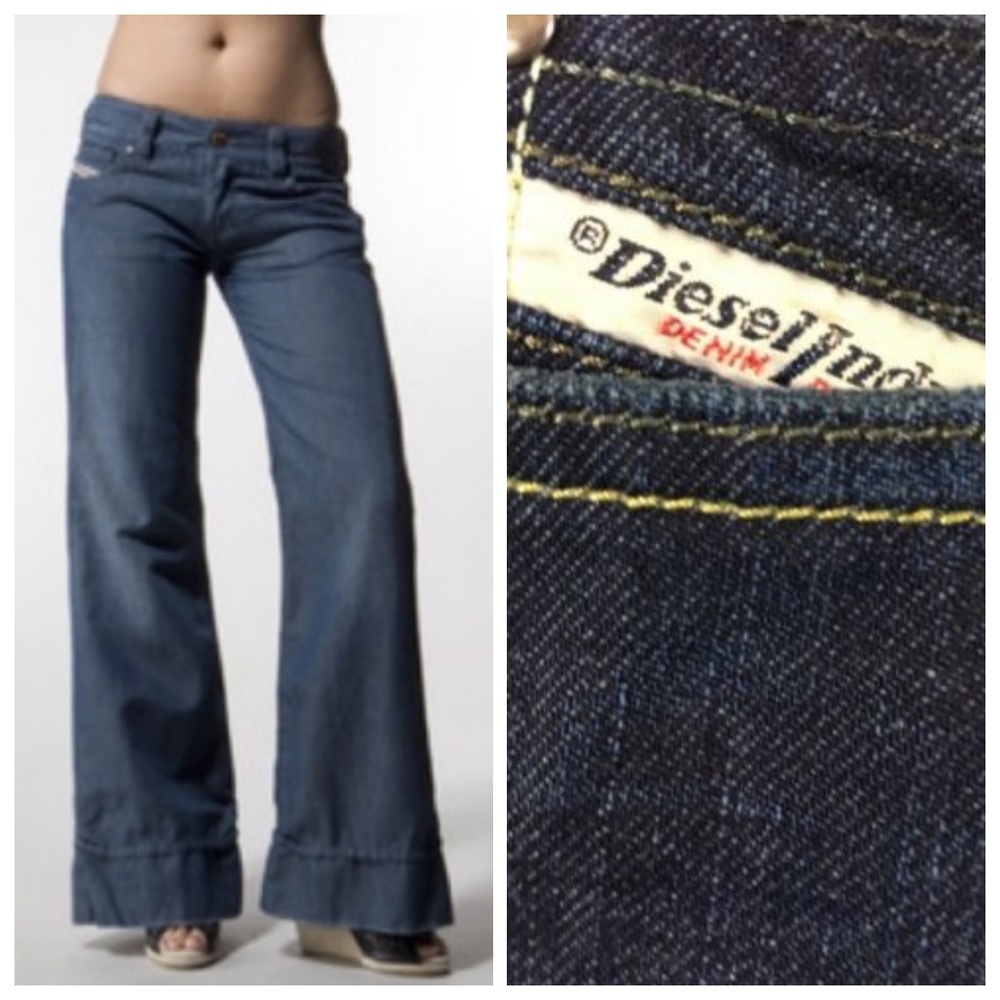 Diesel Pacee 008BM Dark Wash Jeans 25x30 NWOT $189